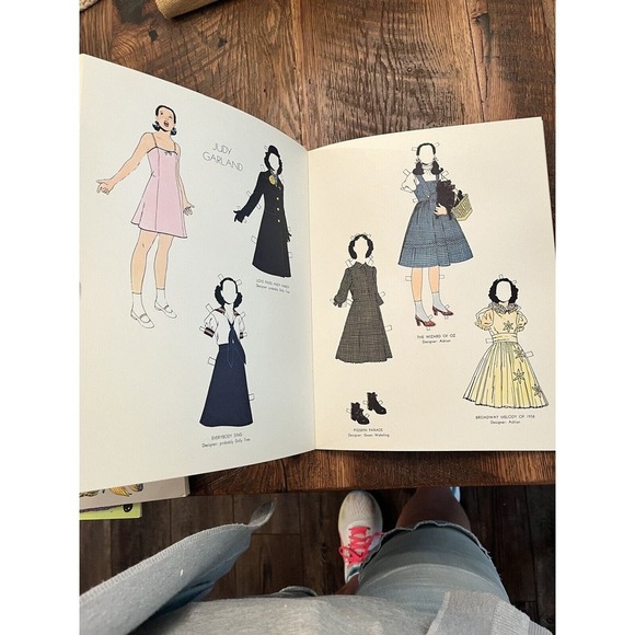 New 30’s Movie Stars Valentino JEANETTE MACDONALD & NELSON EDDY PAPER DOLLS - Picture 4 of 6